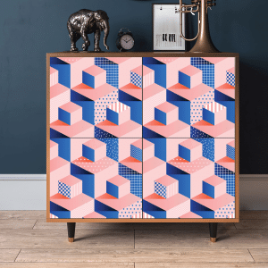 Sideboard - STORYZ - BS3 Pinky Squares - Walnut