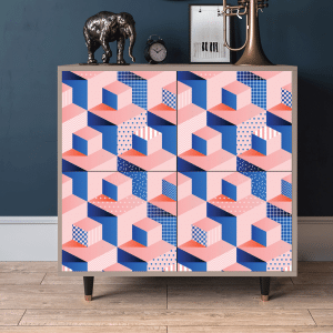 Sideboard - STORYZ - BS3 Pinky Squares - Latte
