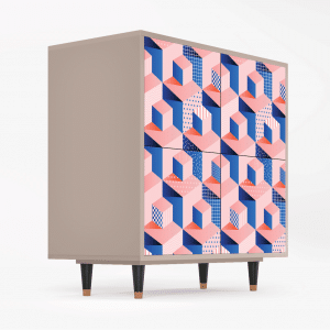 Sideboard - STORYZ - BS3 Pinky Squares - Latte