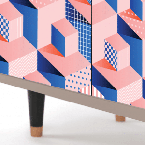 Sideboard - STORYZ - BS3 Pinky Squares - Latte