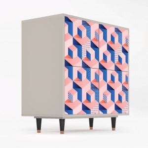 Sideboard - STORYZ - BS3 Pinky Squares - Sand