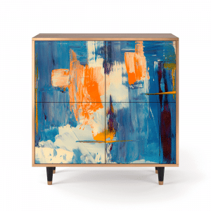 Sideboard - STORYZ - BS3 Abstract Expressionism - Walnut