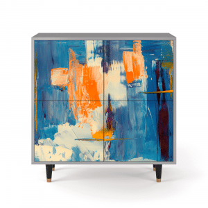 Sideboard - STORYZ - BS3 Abstract Expressionism - Grey