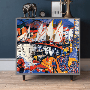 Sideboard - STORYZ - BS3 Le Séchage des voiles  - Grey