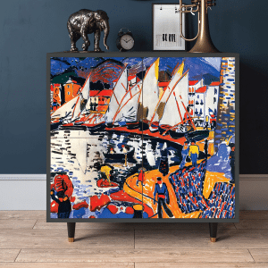 Sideboard - STORYZ - BS3 Le Séchage des voiles  - Antracite