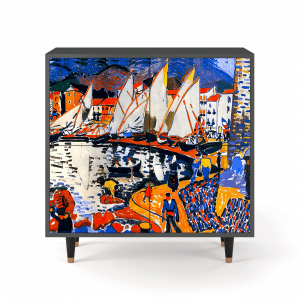 Sideboard - STORYZ - BS3 Le Séchage des voiles  - Antracite