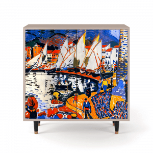 Sideboard - STORYZ - BS3 Le Séchage des voiles  - Latte