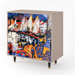 Sideboard - STORYZ - BS3 Le Séchage des voiles  - Latte