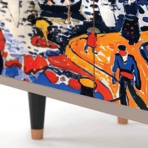 Sideboard - STORYZ - BS3 Le Séchage des voiles  - Latte