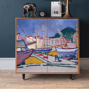 Sideboard - STORYZ - BS3 The Port of Collioure
 - Walnut