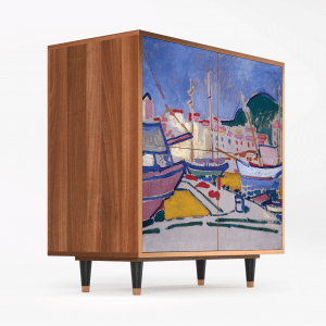 Sideboard - STORYZ - BS3 The Port of Collioure
 - Walnut