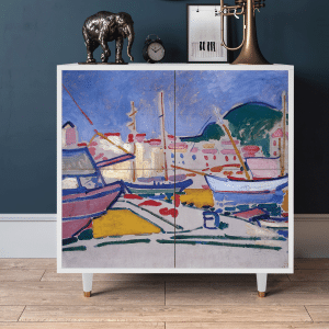 Sideboard - STORYZ - BS3 The Port of Collioure
 - White