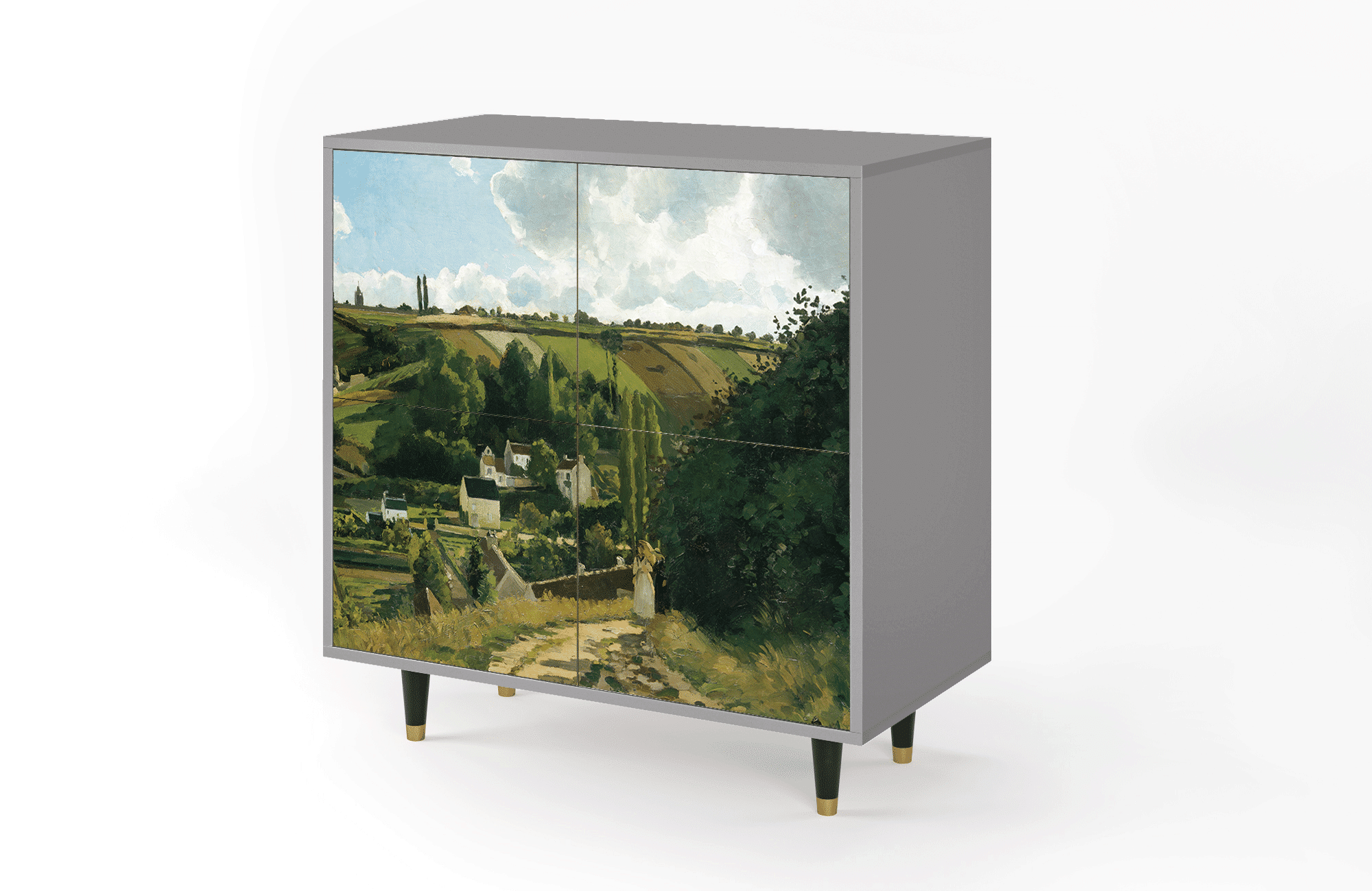 BS3_140_002 Sideboard - STORYZ - BS3 Jalais Hill by Pissarro - Grey