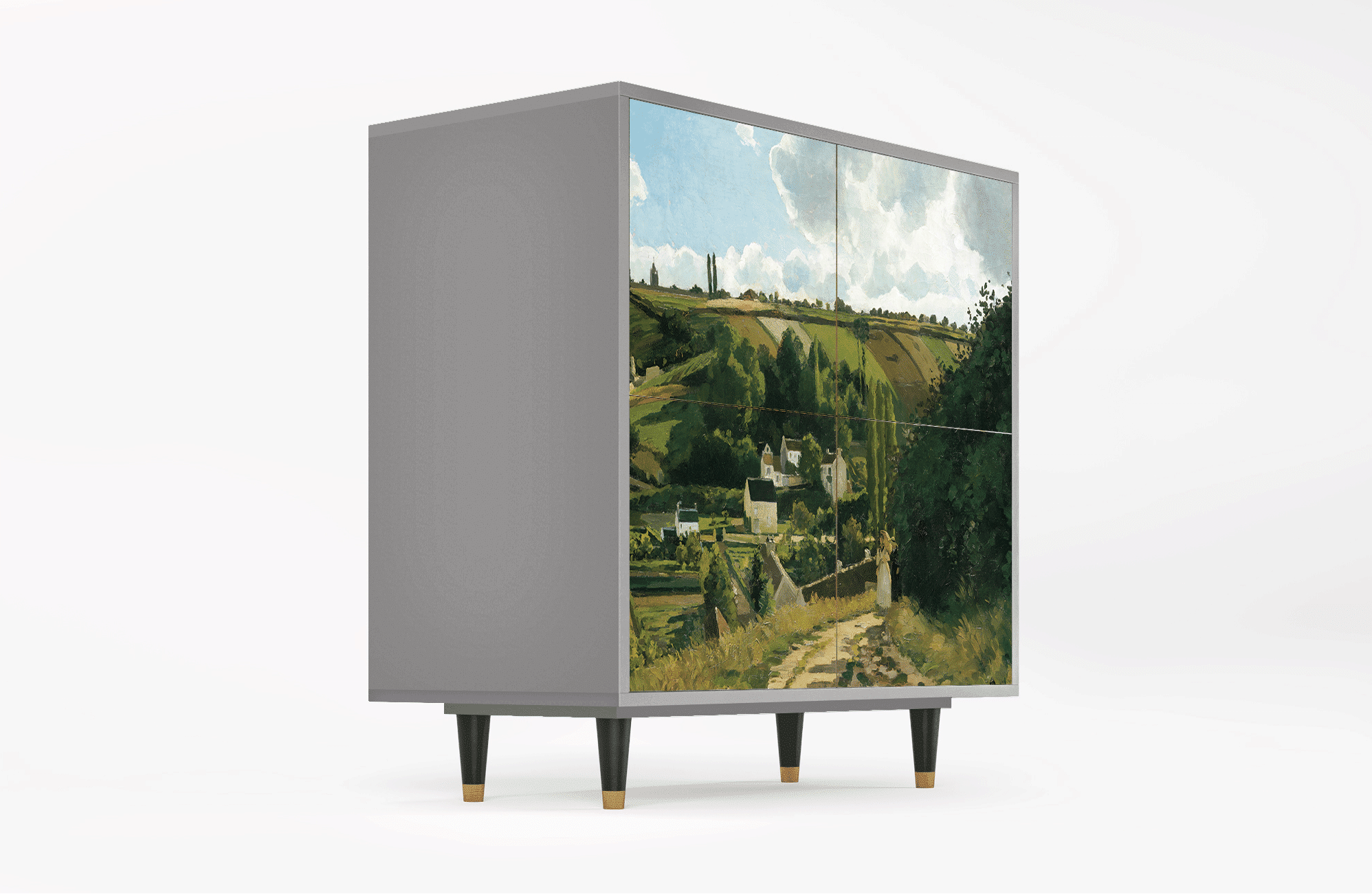 Sideboard – STORYZ – BS3 Jalais Hill by Pissarro – Grey Sideboard - STORYZ - BS3 Jalais Hill by Pissarro - Grey