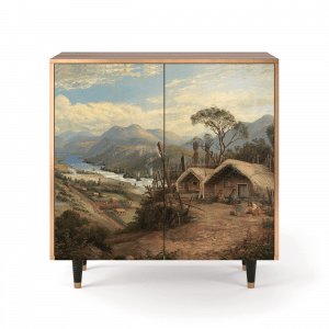 Sideboard - STORYZ - BS3 View Across the Plains  - Walnut