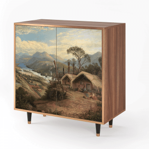Sideboard - STORYZ - BS3 View Across the Plains  - Walnut