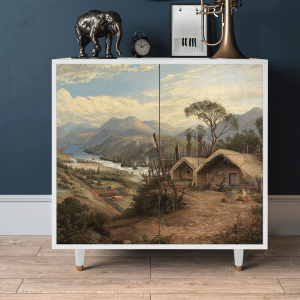 Sideboard - STORYZ - BS3 View Across the Plains  - White