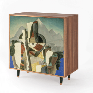 Sideboard - STORYZ - BS3 The Cubist Paintings  - Walnut