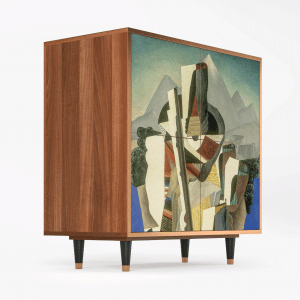 Sideboard - STORYZ - BS3 The Cubist Paintings  - Walnut