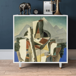 Sideboard - STORYZ - BS3 The Cubist Paintings  - White