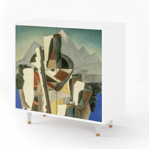 Sideboard - STORYZ - BS3 The Cubist Paintings  - White