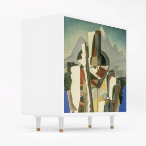 Sideboard - STORYZ - BS3 The Cubist Paintings  - White