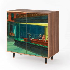 Sideboard - STORYZ - BS3 Nighthawks by Hopper - Walnut