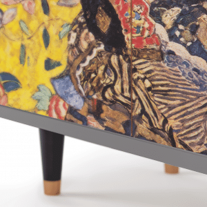 Sideboard - STORYZ - BS3 Lady with Fan by Klimt - Grey