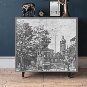 Sideboard - STORYZ - BS3 View of the Piazza - Grey