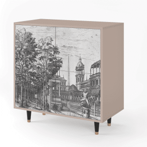 Sideboard - STORYZ - BS3 View of the Piazza - Latte