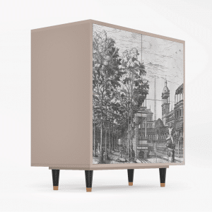 Sideboard - STORYZ - BS3 View of the Piazza - Latte