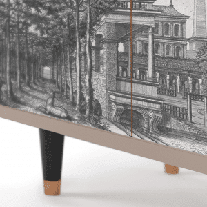 Sideboard - STORYZ - BS3 View of the Piazza - Latte