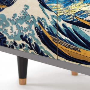Sideboard - STORYZ - BS3 Great Wave - Grey