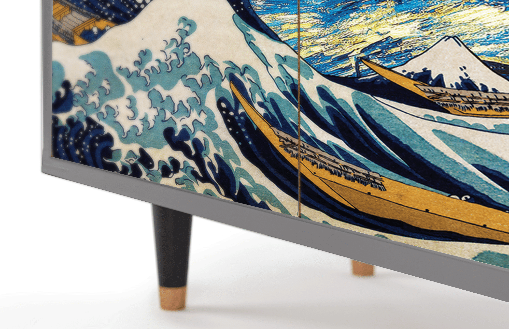 Sideboard – STORYZ – BS3 Great Wave – Grey Sideboard - STORYZ - BS3 Great Wave - Grey