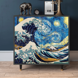 Sideboard - STORYZ - BS3 Great Wave - Antracite