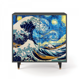Sideboard - STORYZ - BS3 Great Wave - Antracite