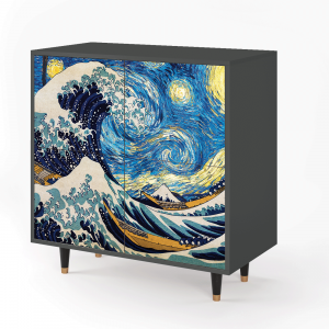 Sideboard - STORYZ - BS3 Great Wave - Antracite