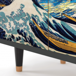 Sideboard - STORYZ - BS3 Great Wave - Antracite
