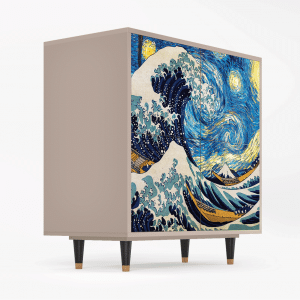 Sideboard - STORYZ - BS3 Great Wave - Latte