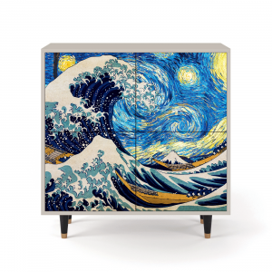 Sideboard - STORYZ - BS3 Great Wave - Sand