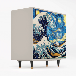Sideboard - STORYZ - BS3 Great Wave - Sand