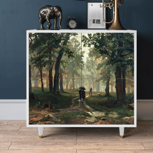 Sideboard - STORYZ - BS3  Rain in the Oak Forest - White