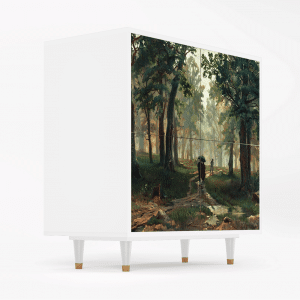 Sideboard - STORYZ - BS3 Rain in the Oak Forest - White
