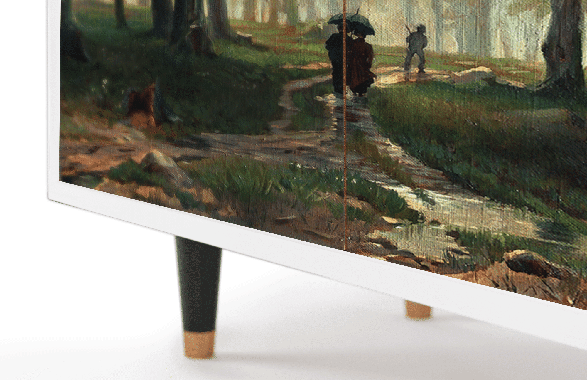 Sideboard – STORYZ – BS3 Rain in the Oak Forest – White Sideboard - STORYZ - BS3 Rain in the Oak Forest - White