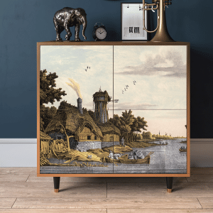 Sideboard - STORYZ - BS3 Mill along a River - Walnut