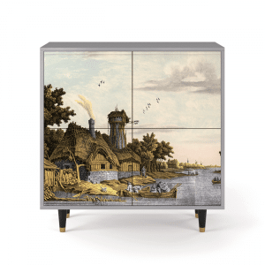 Sideboard - STORYZ - BS3 Mill along a River - Grey