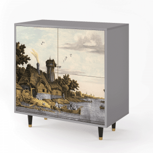 Sideboard - STORYZ - BS3 Mill along a River - Grey