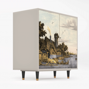 Sideboard - STORYZ - BS3 Mill along a River - Sand