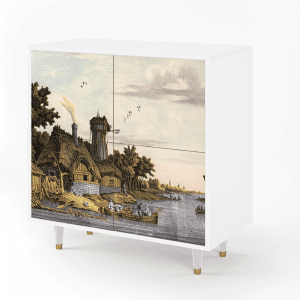 Sideboard - STORYZ - BS3 Mill along a River - White