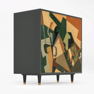 Sideboard - STORYZ - BS3 Glass and Checkerboard - Antracite